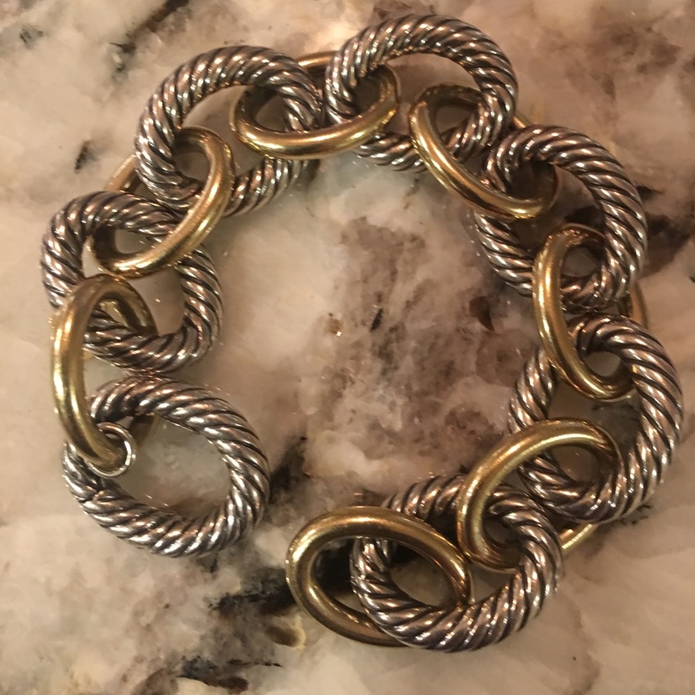 David Yurman Oval Link Bracelet Vintage
